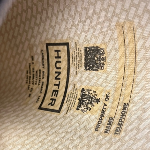 🐍Carnaby Boa Tall Snake Hunter Boots🐍 - Picture 8 of 8